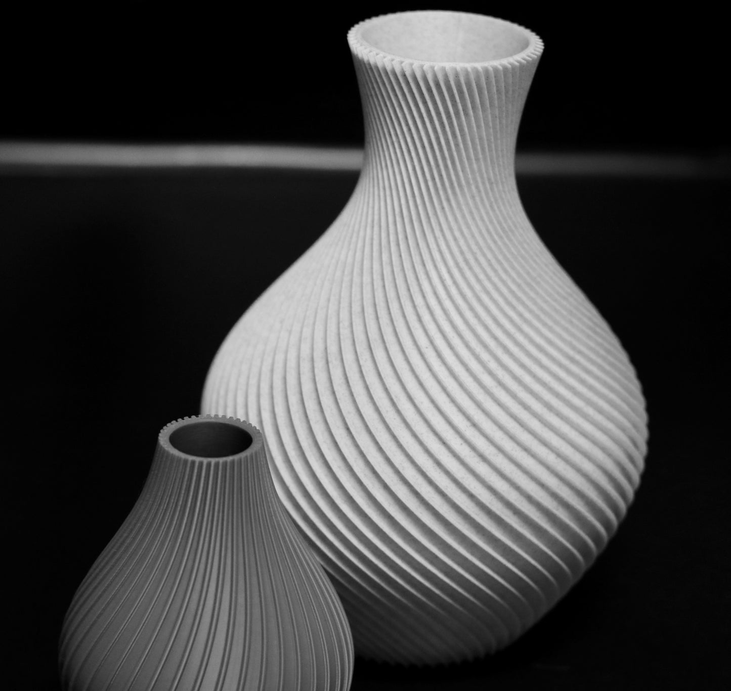Vase RIVA - Ästhetische 3D-gedruckte Vasen für dein modernes Zuhause