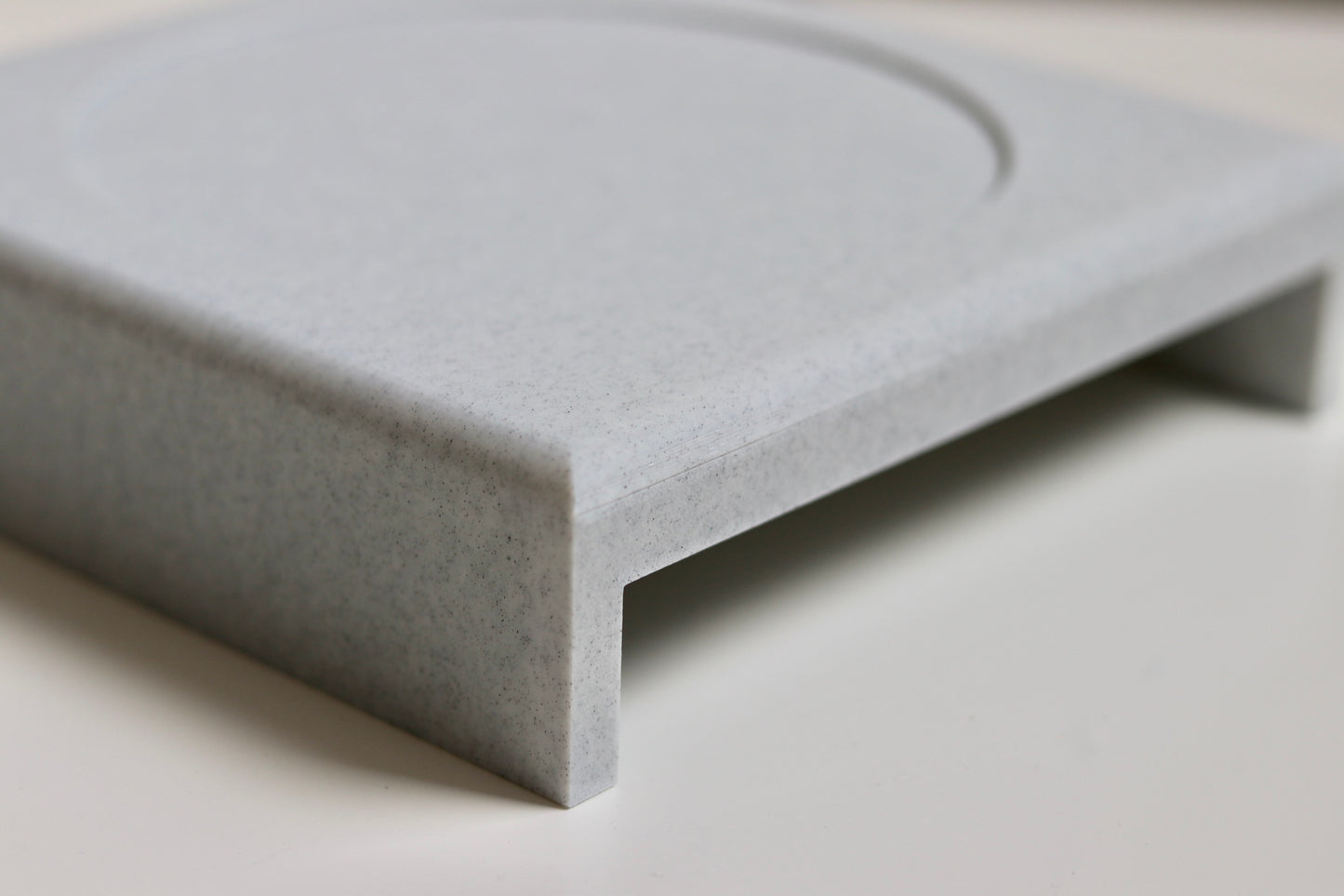 B-Ware Napferhöhung Marmor Stein - Einfach im Gleichgewicht