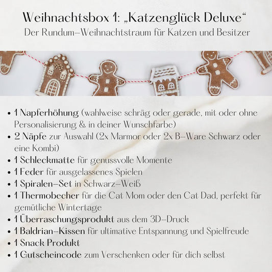 Weihnachtsbox 1: „Katzenglück Deluxe“