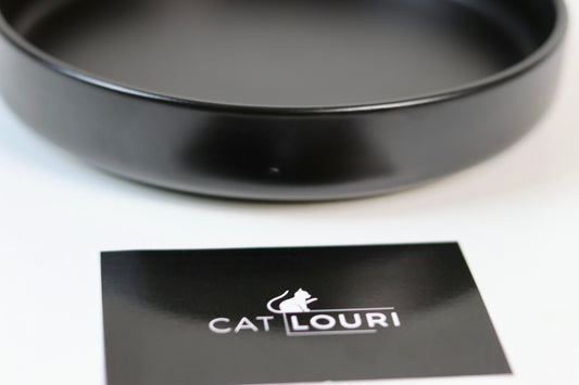 B-Stock Cat bowl black edition