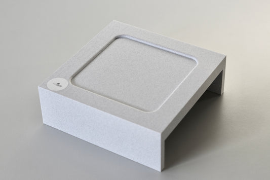Ergonomische Napferhöhung Exclusive - Einfach im Gleichgewicht (Gerade): Eckiges Design