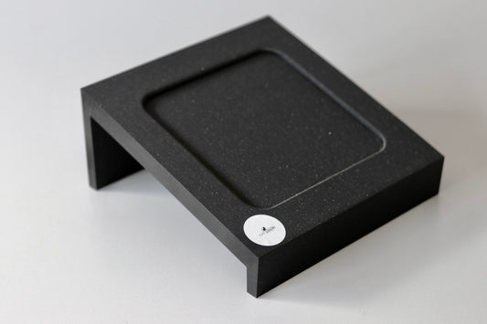 Ergonomische Napferhöhung Exclusive - Genuss mit Neigung (Geneigt): Eckiges Design