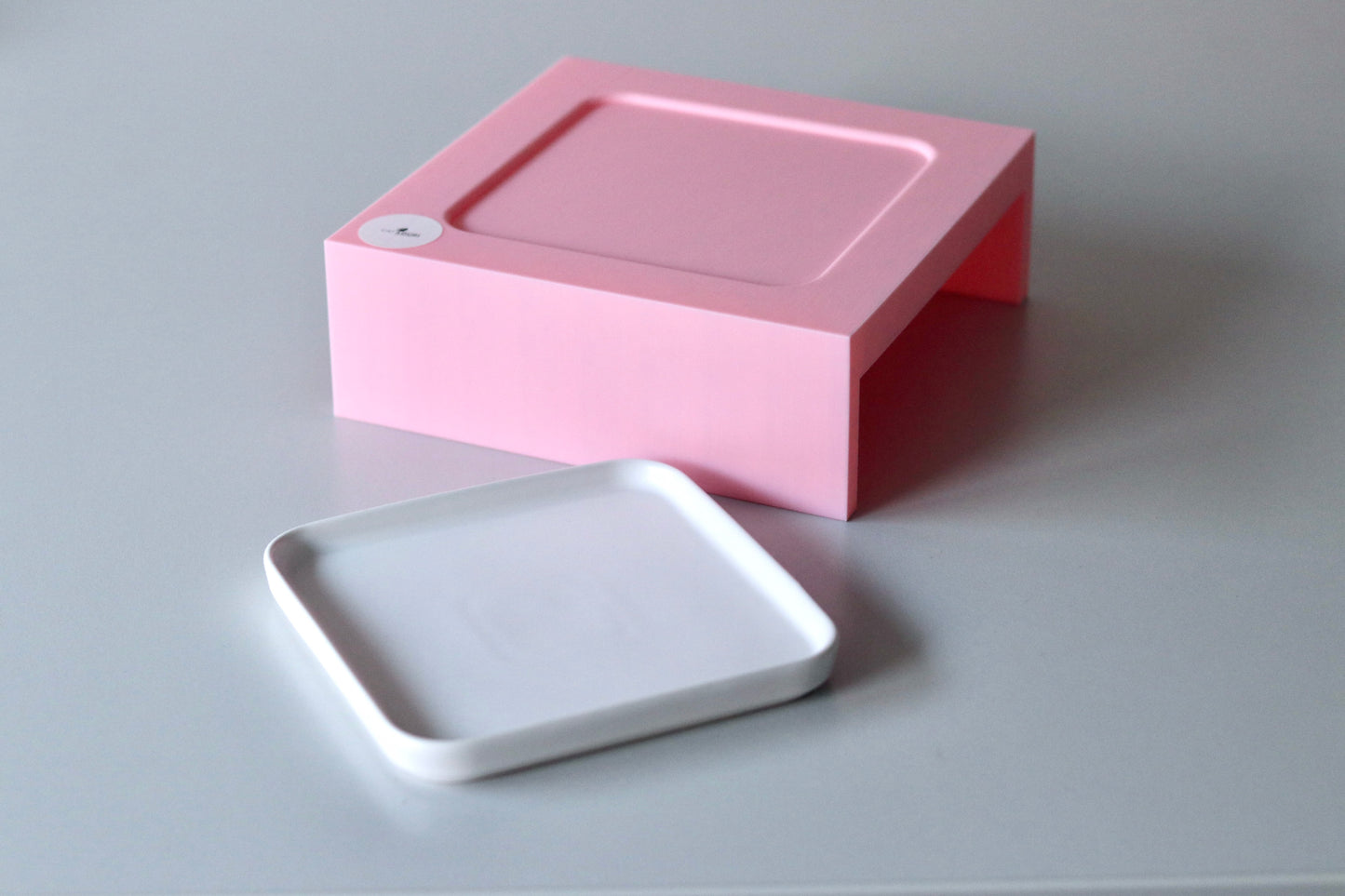Ergonomische Napferhöhung Pop of Color - Einfach im Gleichgewicht (Gerade): Eckiges Design